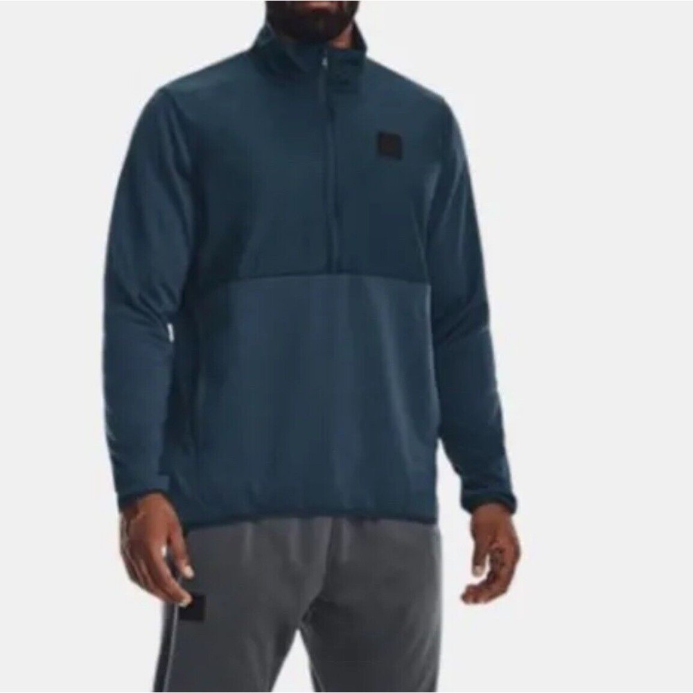 Under Armour Fleece Storm Men's 1/2 Zip Water Repellent Pullover XXL 2XL NWT